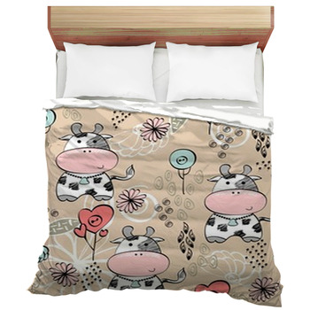 Cow Comforters, Duvets, Sheets & Sets | Custom