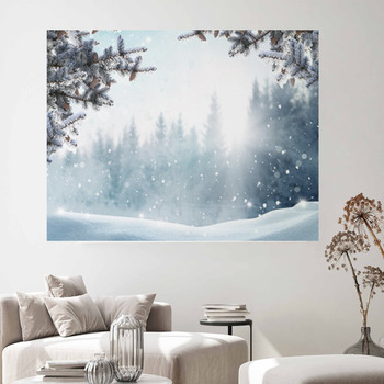 Winter Wall Decor in Canvas, Murals, Tapestries, Posters & More