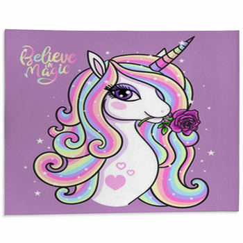 Magical Unicorn Rug  Kawaii Unicorn Store