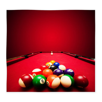 Colorful Billiard Pool Ball Print Area Rug Floor Mat – Decorzee