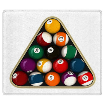 Colorful Billiard Pool Ball Print Area Rug Floor Mat – Decorzee