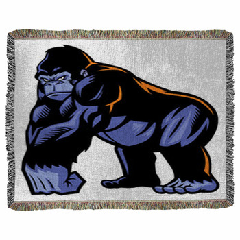 https://www.visionbedding.com/images/theme/black-and-blue-cartoon-gorilla-mascot-woven-throw-blanket-66322269.jpg