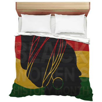 Black Women S History Month Annual Duvet Cover