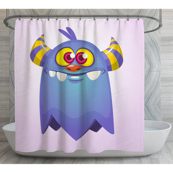 Monster Shower Curtains, Bath Mats, & Towels Personalize