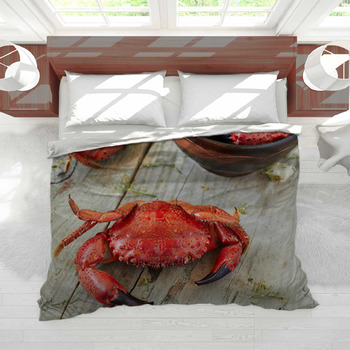 Crab Comforters, Duvets, Sheets & Sets | Custom