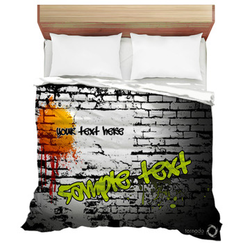 Graffiti Comforters Duvets Sheets Sets Personalized