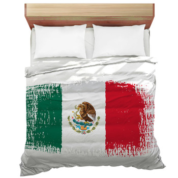 Mexican Flag Comforters Duvets Sheets Sets Personalized