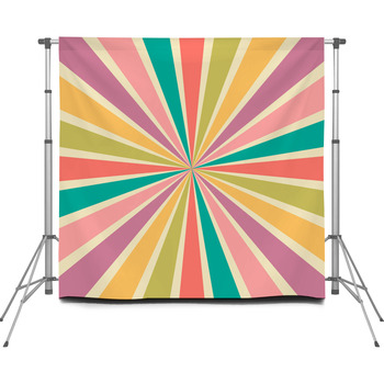 1960s Photographer Backdrops | Available in Very Large Custom Sizes