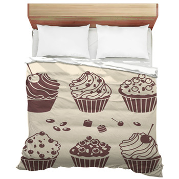 Cupcake Comforters, Duvets, Sheets & Sets