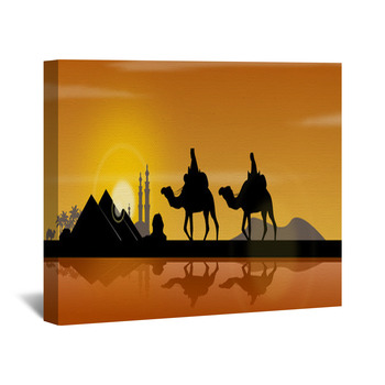 Egyptian Wall Decor in Canvas, Murals, Tapestries, Posters & More