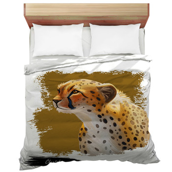 Cheetah Comforters, Duvets, Sheets & Sets | Personalized