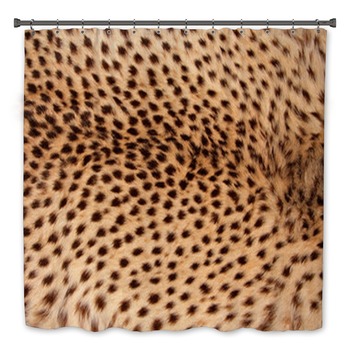 Animal Print Shower Curtains Mats Towels Personalize