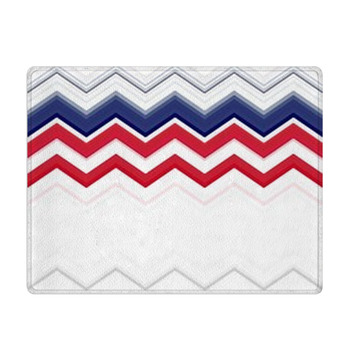 Chevron Zigzag Pattern Background Abstract Bath Mat