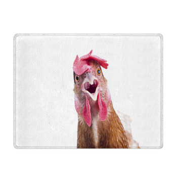 Close Up Portrait Full Body Of Brown Female Bath Mat