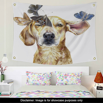 Dog Wall Decor in Canvas, Murals, Tapestries, Posters & More