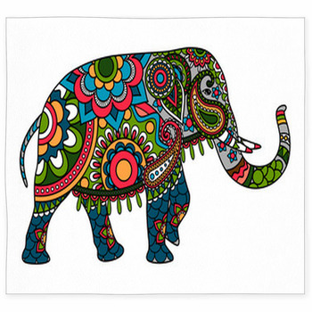 Elephant Area Rugs & Custom Size Floor Mats