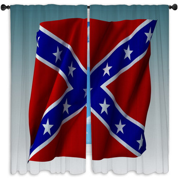 Rebel flag Curtains & Drapes | Block Out | Custom Sizes