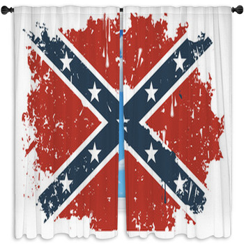 Rebel flag Curtains & Drapes | Block Out | Custom Sizes