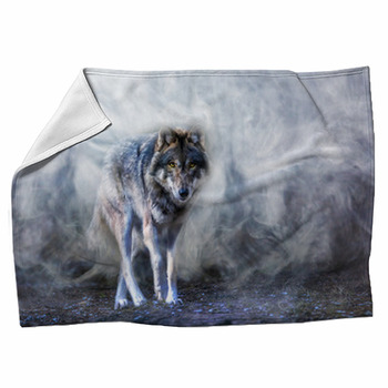 Wolf Fleece Blanket Throws | Free Personalization