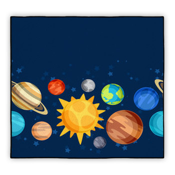 Solar system Area Rugs & Custom Size Floor Mats