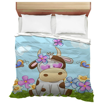 Cow Comforters, Duvets, Sheets & Sets | Custom