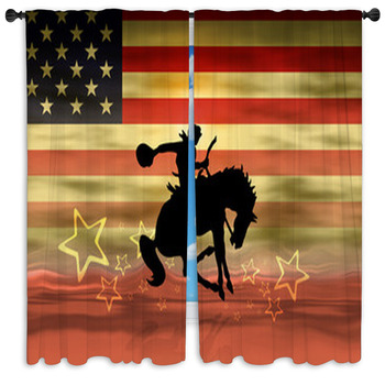 American flag Drapes & Window Treatments | Black Out | Custom Sizes