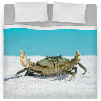 Crab Comforters, Duvets, Sheets & Sets | Custom