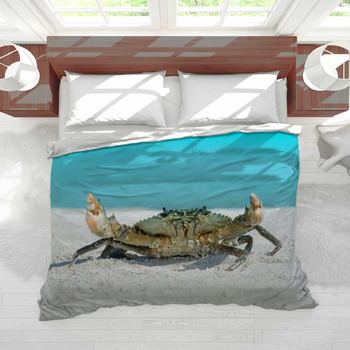 Crab Comforters, Duvets, Sheets & Sets | Custom