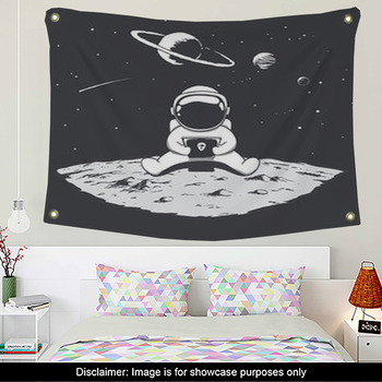 Astronaut far outlet from home tapestry