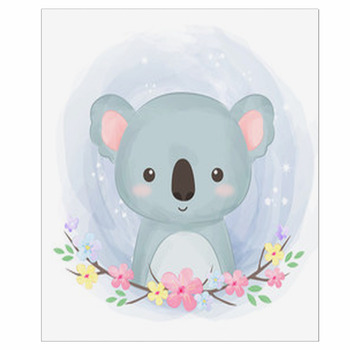 Koala Bear Art Print Colorful Koala Watercolor Painting Koalas