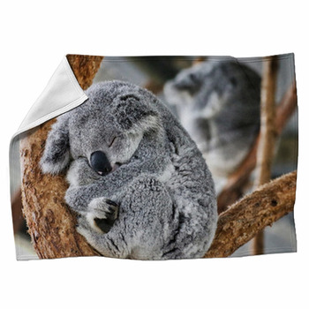 Hug Life Cute Koala Animal Lover Koalafied Gift Fleece Blanket by  Haselshirt - Pixels