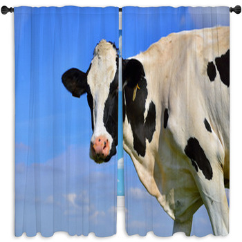 70's Farm Animals outlet Window Curtain