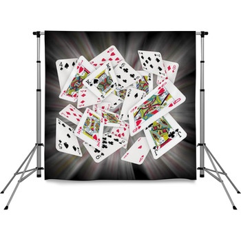 Four ace playing cards illustration, Welcome to Fabulous Las Vegas