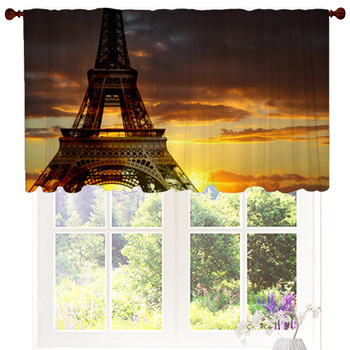 Eiffel Tower, Paris Custom Size Valance