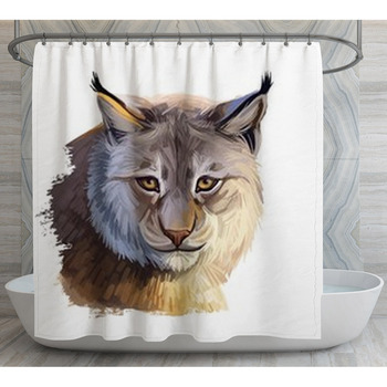 Hunting Rules Shower Curtain