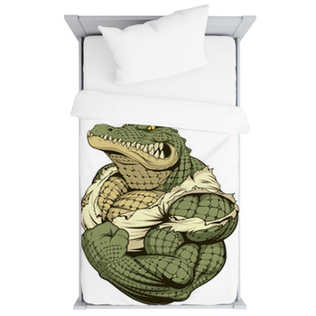 Alligator crib outlet bedding