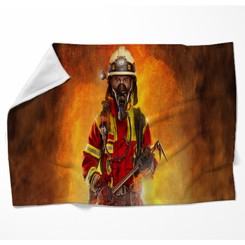 Firefighter Angel Blanket - $46.99 - 53.99 – SuperCool Doodads