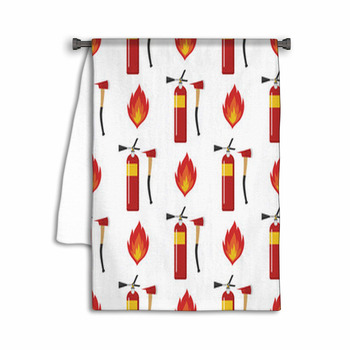 Firefighter Shower Curtains Mats Towels Personalize