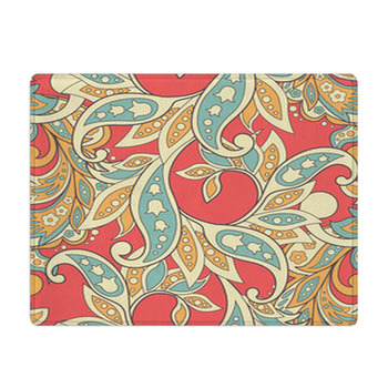 Floral Seamless Pattern Damask Seamless Vector Bath Mat