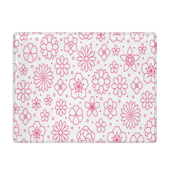 Floral Seamless Pattern Flower Background Bath Mat