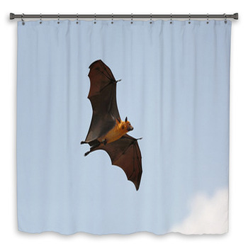 Bat Shower Curtains Mats Towels Personalize