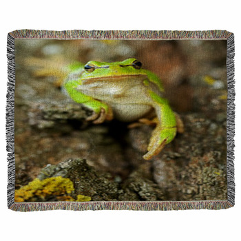 Frog Fleece Blanket Throws | Free Personalization