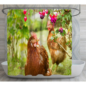 Gallinas Shower Curtain