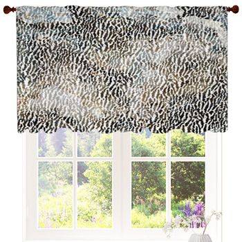 Geometry Modern Repeat Pattern With Custom Size Valance