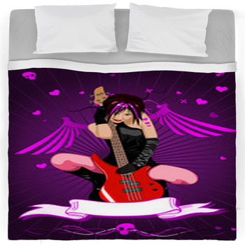 Guitar Comforters, Duvets, Sheets & Sets | Personalized