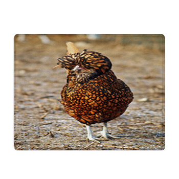 Golden Laced Polish Fowl Bath Mat