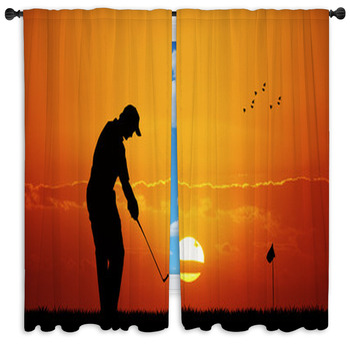 Golf Drapes & Window Treatments | Black Out | Custom Sizes