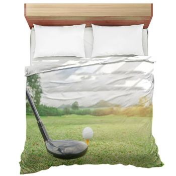 Golf Comforters, Duvets, Sheets & Sets | Personalized