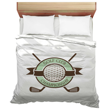 Golf Comforters, Duvets, Sheets & Sets | Personalized