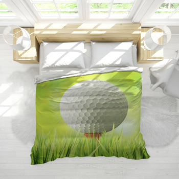 Golf Comforters, Duvets, Sheets & Sets | Personalized